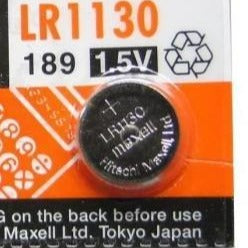 Maxell LR1130 1.5V Alkaline Coin Cell Battery - Watchbatteries