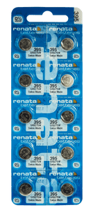Renata 395 55mAh 1.55V Silver Oxide Coin Cell Battery - Watchbatteries