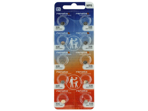 Renata 335 6mAh 1.55V Silver Oxide Coin Cell Battery
