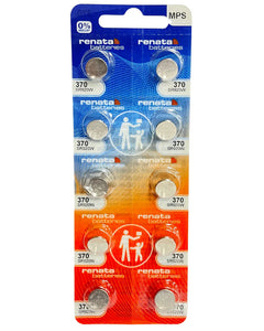 Renata 370 40mAh 1.55V Silver Oxide Coin Cell Battery