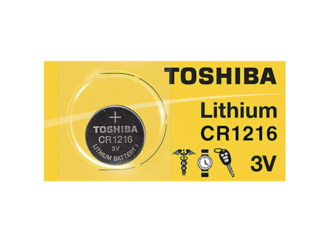 Toshiba CR1616  3 Volt Lithium Battery (Per Battery)