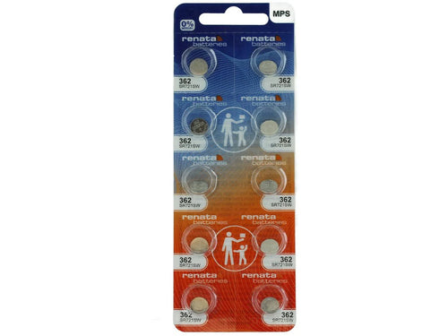 Renata 362 23mAh 1.55V Silver Oxide Coin Cell Battery