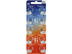 Renata 319 21mAh 1.55V Silver Oxide Coin Cell Battery
