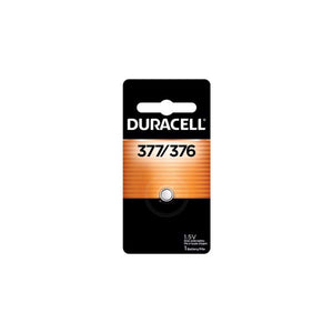 Duracell 377/376 Silver Oxide1.5 V 28 Ah D377BPK