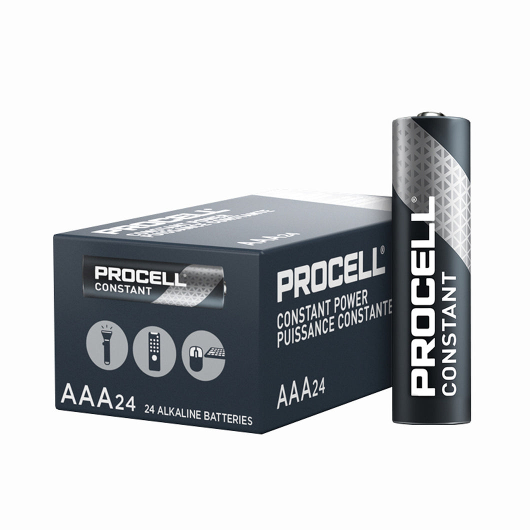 Box of 24 Duracell PROCELL Alkaline Battery AAA PC2400