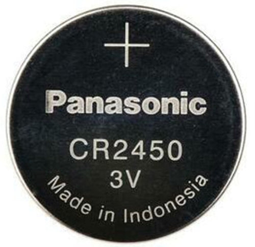 Panasonic CR2450 620mAh 3V Lithium (LiMnO2) Coin Cell Battery BULK