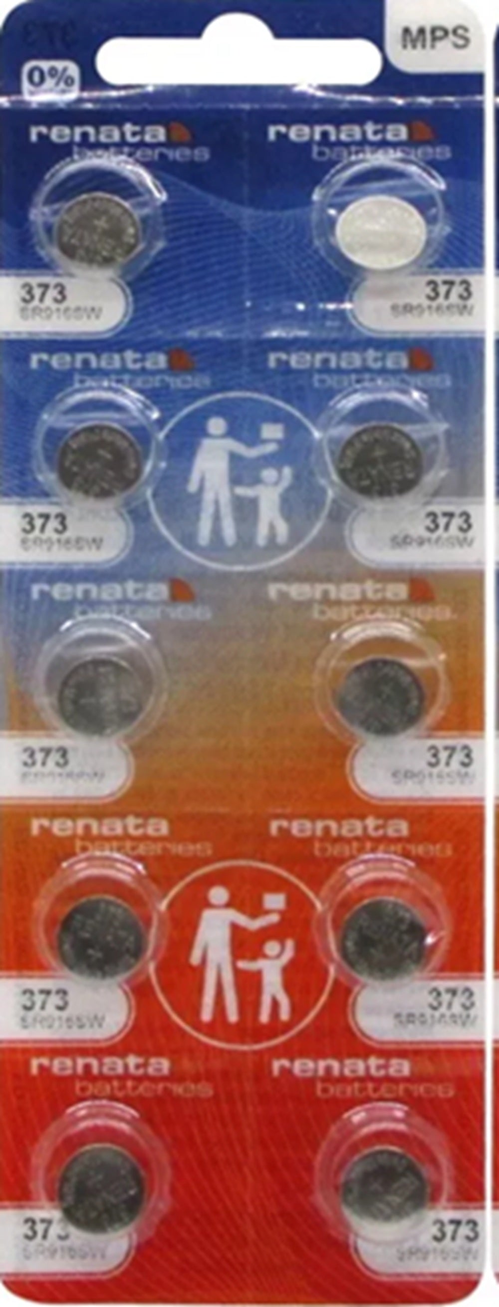 Renata 373 29mAh 1.55V Silver Oxide Coin Cell Battery