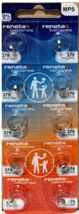 Renata 379 16mAh 1.55V Silver Oxide Coin Cell Battery