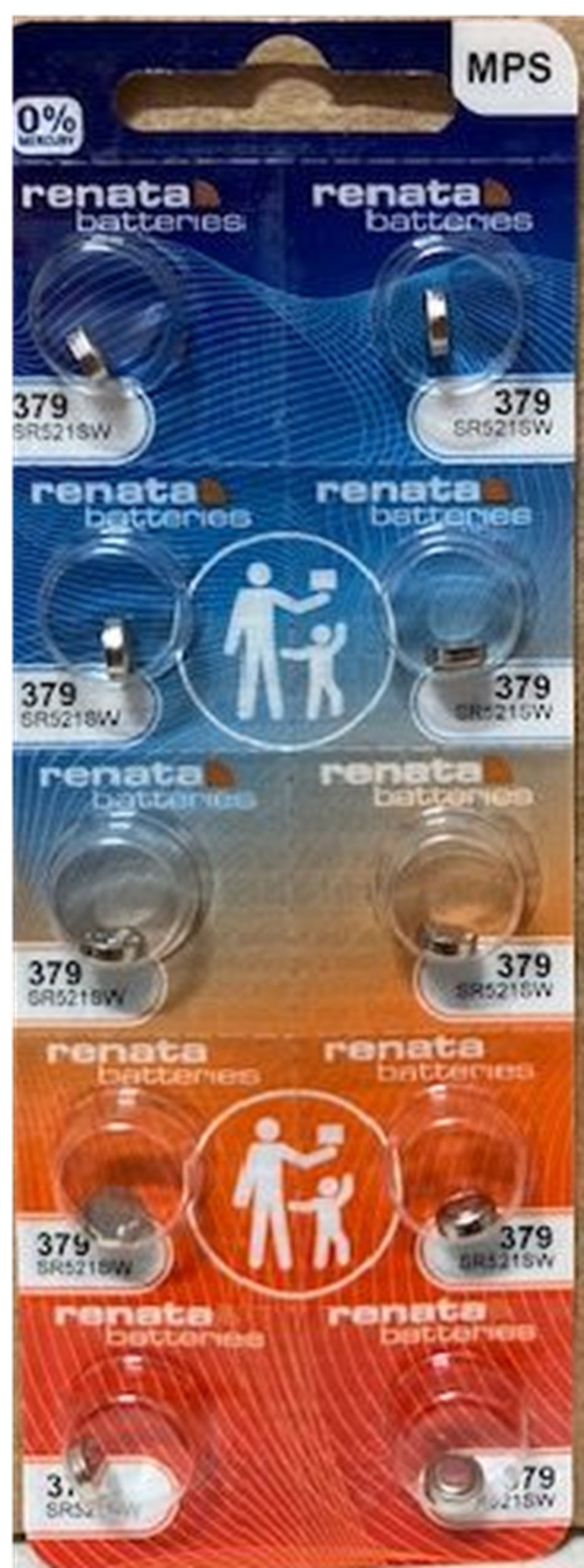 Renata 379 16mAh 1.55V Silver Oxide Coin Cell Battery