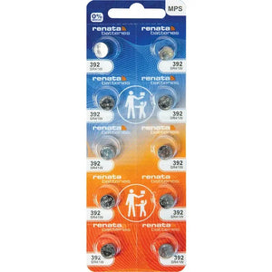 Renata 392 45mAh 1.55V Silver Oxide Coin Cell Battery