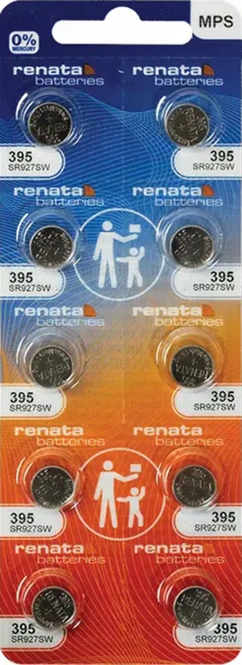 Renata 395 55mAh 1.55V Silver Oxide Coin Cell Battery