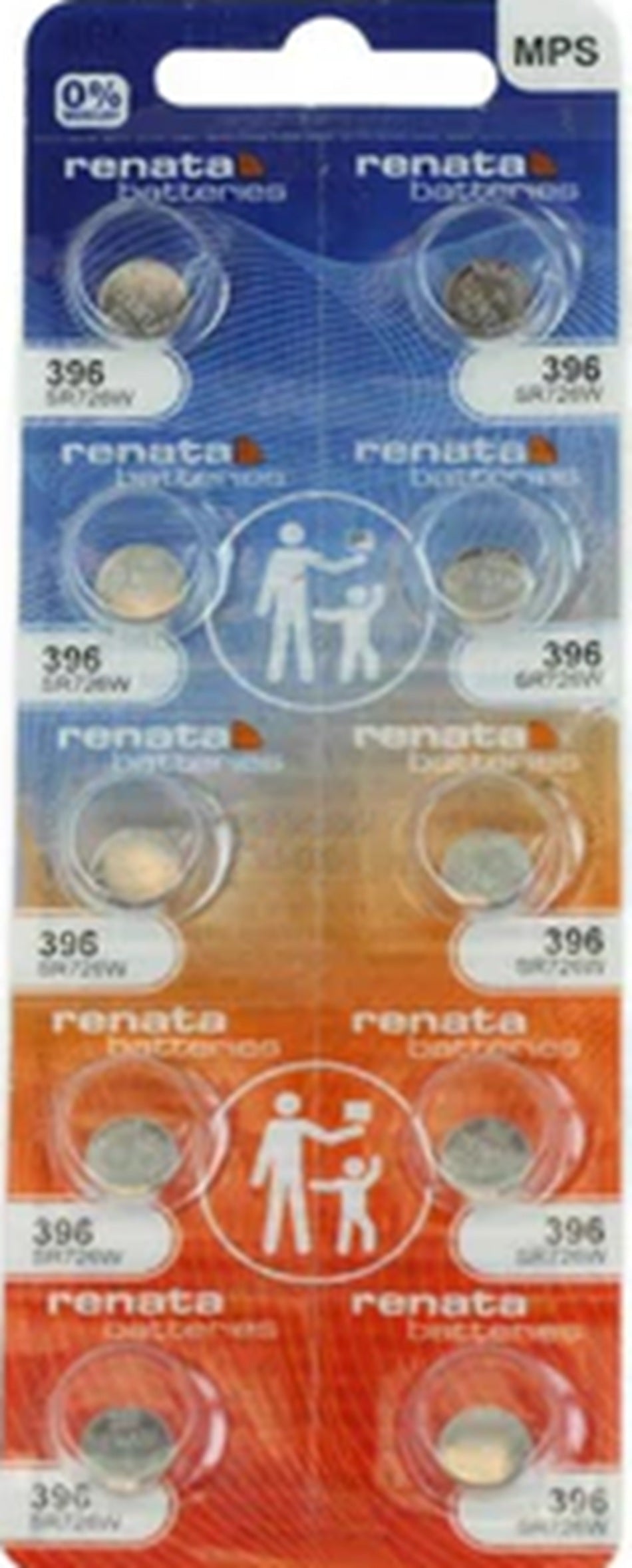 Renata 396 32mAh 1.55V Silver Oxide Coin Cell Battery