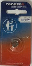 Renata CR1025-CU 115mAh 3V Lithium Primary (LiMNO2) Coin Cell Battery