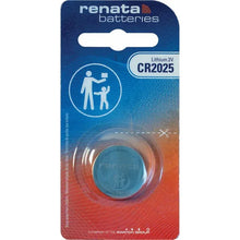 Renata CR2025-CU 165mAh 3V Lithium Primary (LiMNO2) Coin Cell Battery