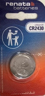Renata CR2430 Lithium Coin Cell Batteries 3Volt
