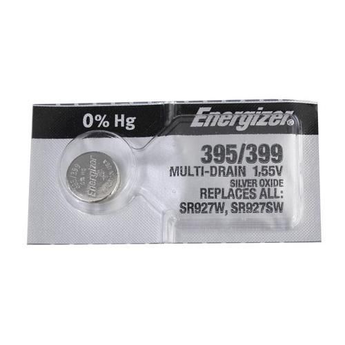 Energizer 395/399 Silver Oxide Coin Cell Batteries 1.55Volt SR927SW - Watchbatteries