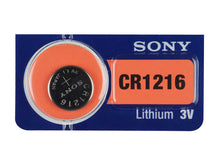 Sony CR1216 30mAh 3V Lithium (LiMnO2) Coin Cell Watch Battery - Watchbatteries