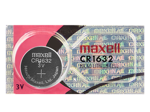 Maxell CR1632 130mAh 3V Lithium (LiMNO2) Coin Cell Battery - Watchbatteries