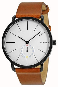 Skagen Mens SKW6216 Hagen Brown Leather Watch - Watchbatteries