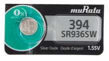 Murata (Replaces Sony) 394 (SR936SW) 1.55V Silver Oxide 0%Hg Mercury Free Watch Battery