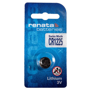 Renata CR1225 48mAh 3V Lithium Primary (LiMNO2) Coin Cell Battery - Watchbatteries