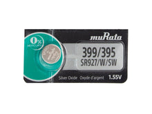 Murata (Replaces Sony) 395/399 SR927W 52mAh 1.55V Silver Oxide Watch Battery