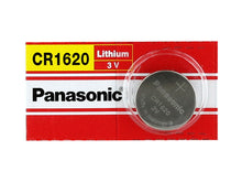 Panasonic CR1620 75mAh 3V Lithium (LiMnO2) Coin Cell Battery - Watchbatteries