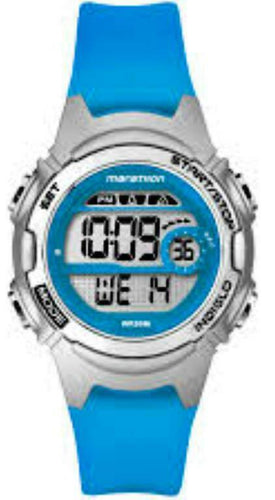 Timex TW5K96900, Women's Marathon Resin Watch, Indiglo, Alarm, Chronograph
