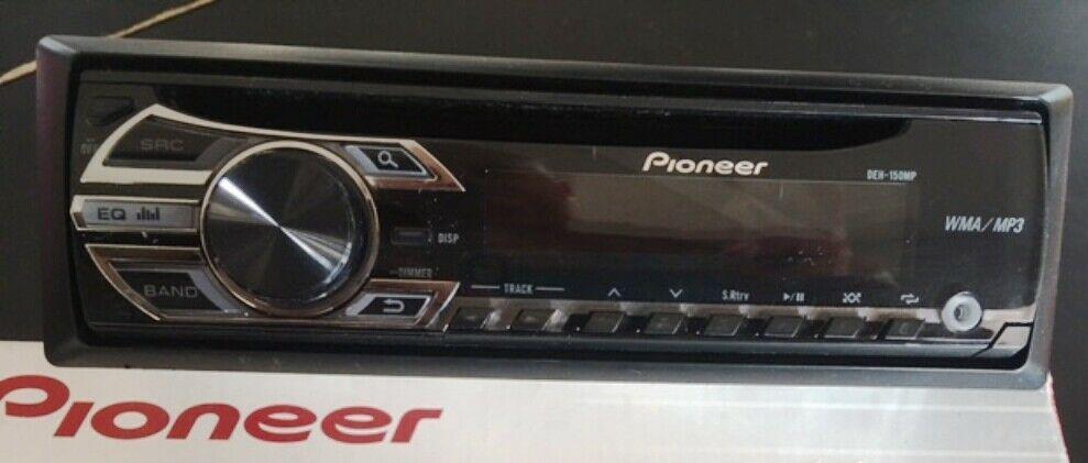 Pioneer DEH-150MP RB CD/MP3/WMA Player Front Auxiliary Input NO Remote OPEN BOX