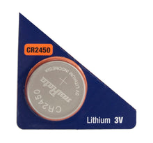 Murata (Replaces Sony) CR2450 610mAh 3V Lithium (LiMnO2) Coin Cell Watch Battery