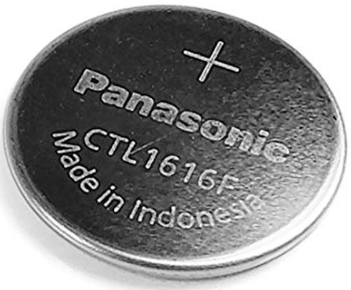 Panasonic CTL1616 Solar Rechargeable Battery for Cacso Solar Watches - Watchbatteries