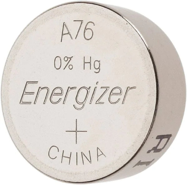 Energizer A76 LR44 AG13 L1154 357 SR44 Alkaline Batteries -BULK Packaging