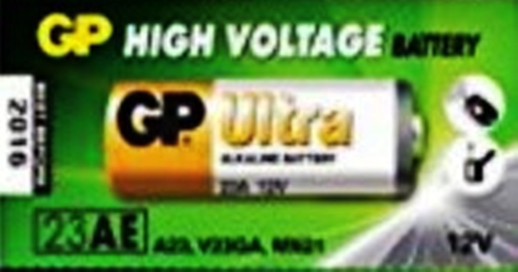 Lot de 5 Piles GP batteries high voltage 12V type GP23A