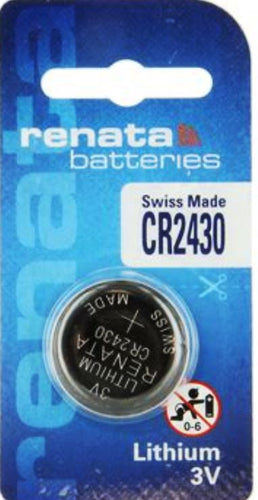 Renata CR2430 Lithium Coin Cell Batteries 3Volt - Watchbatteries