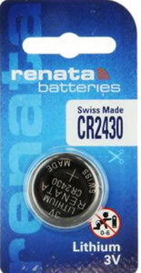 Renata CR2430 Lithium Coin Cell Batteries 3Volt - Watchbatteries