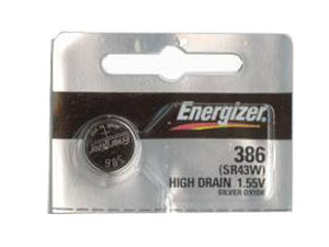 Energizer 386-301TZ Silver Oxide Coin Cell Batteries - Watchbatteries