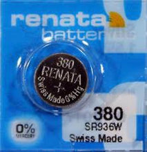 Renata 380 82mAh 1.55V Silver Oxide Coin Cell Battery - Watchbatteries