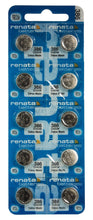 Renata 386 45mAh 1.55V Silver Oxide Coin Cell Battery - Watchbatteries